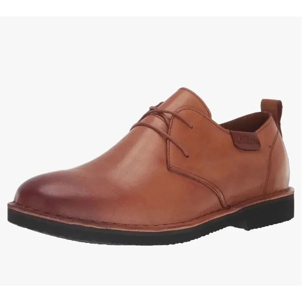 Propet tan Finn plain toe Oxford shoes men's Size 10.5 XX (5E)